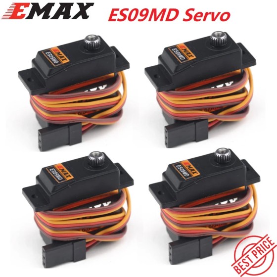 Hot sell EMAX ES09MD Dual-bearing Special Swash Metal Digital for Align 450 Helicopter(es08ma Es08md Es08a)